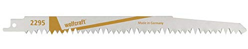 wolfcraft 2 CV Sabre Saw Blades, tree trimming, rough cut I 2295000