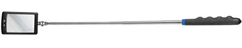 SW-Stahl 30017SB LED Inspektionsspiegel, ausziehbar I Teleskop Inspektionsspiegel I ausziehbarer Spiegel mit LED 90 Lumen I Mit Teleskopstiel 270 bis 880 mm, stufenlos einstellbar
