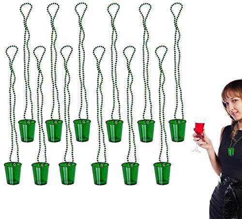 Facynde 12 St Braut Kunststoff Tassen Schnapsgläser Schnapsgläser A Band Zum Umhängen Für, Par, Schnapskrug, Pinnchen