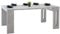 Selsey Roma – Ausziehtisch/Esstisch ausziehbar, MDF, Grau, 5902409928822, Betonoptik, 120 cm
