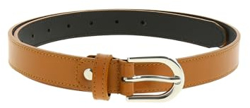 FASHIONGEN - Cinturón para mujer en cuero italiano, LUNA, Fabricado en Francia