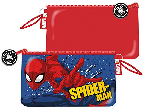 Spiderman Neceser PVC/ply 24x14cm De Trousse à Maquillage, 40 cm, Multicolore (Multicolor)