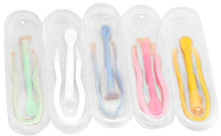 SUPVOX 5 ensembles Ventouse pour lentilles de Contact Souples Insérer et Enlever Outil pour Le Voyage à La Maison