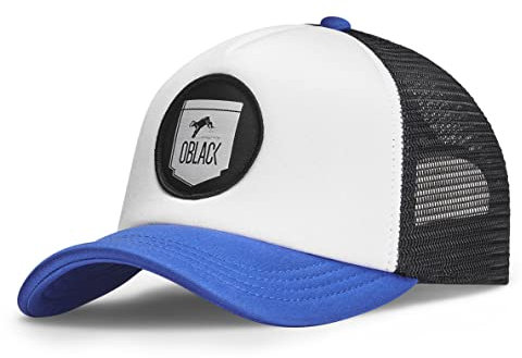 Oblack Cap Herren Classic Blau Cap Damen Schwarz Baseball Cap Trucker Cap Herren Schwarz Snapback Cap Basecap Herren Kappe Damen Mütze für Damen Männer Hut - Baseball Cap