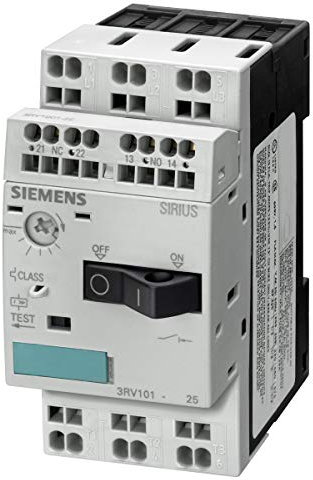 WITTKOWARE Sirius 3RV1011-0DA25 Motorschutzschalter 0,22-0,32A, mit Hilfsschalter 1S+1Ö