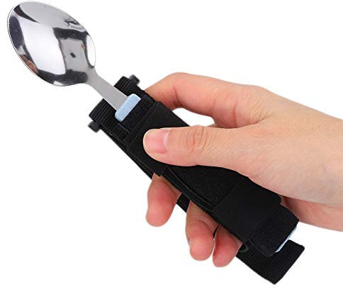 Easy Grip Besteck Grip Biegbares Besteck, Teelöffel Esslöffel Rutschfeste Griffe Gegen Handzittern Nicht Gewichtet Adaptive Utensilien Für Ältere Menschen Arthritis Behinderte