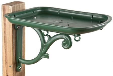 Urban Garden Wild Bird Tray Table Feeder, Green