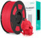 SUNLU Matte PLA Filament 1.75mm Rot, 3D Drucker Filament mit Matter Oberfläche, Neatly Wound Filament, Einfach zu Bedienen, 1kg(2.2lbs) Spule PLA Filament für FDM 3D Drucker, Matte Rot