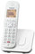 Panasonic KX-TGC250SPW Telefono Senza Fili Digitale Per Anziani Con Blocco Chiamate Non Desiderate, Schermo Di Facile Lettura, Altoparlante Vivavoce Sveglia, Auricolare Unico, Bianco.