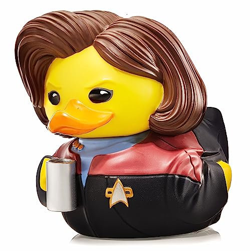 TUBBZ Sonderausgabe Kathryn Janeway Sammelbare Vinyl-Gummiente Figur - Offizielles Star Trek Merchandise - Science-Fiction-Filme, Fernsehen & Comics