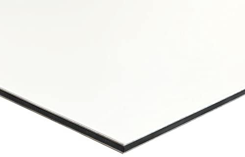 PLAQUE ALUMINIUM 30x80 CM.PLAQUE ALU COMPOSITE BLANC.PANNEAU COMPOSITE ALUMINIUM 3 MM.PANNEAU SANDWICH ALUMINIUM.