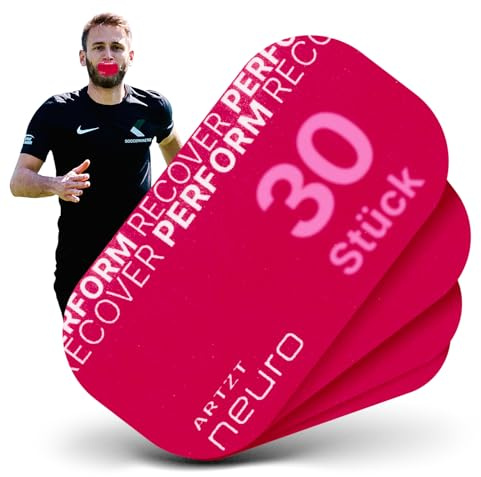 ARTZT neuro Mouth Tape Performance 30 Stück | Hautfreundliche Mundtapes zum Schlafen | Mouth tape for sleeping | Schnarchpflaster für bessere Nasenatmung & Schlafqualität | Mundpflaster Schlafen