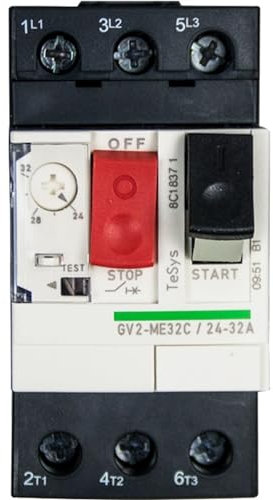 Disjoncteur moteur GV2-ME GV2-ME16C GV2-ME20C GV2-ME21C GV2-ME22C GV2-ME32C 1 pièce(GV2-ME22C)