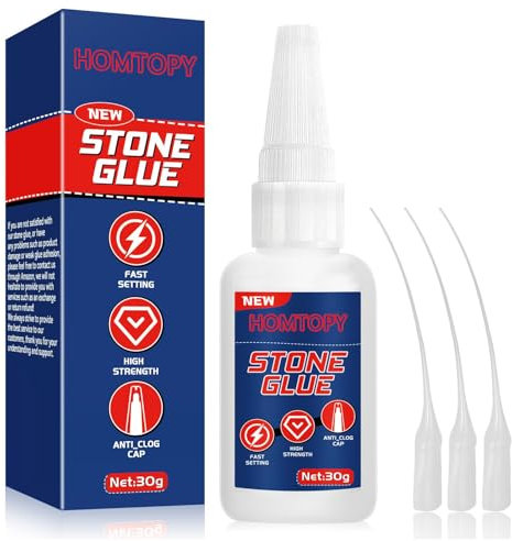 Kunststoffkleber Extra Stark,30g Sekundenkleber Metall,Wasserfest Plastikkleber,Transparenter Metallkleber,Metall Kleber Extra Stark,zum Verkleben von Metallen aller Art