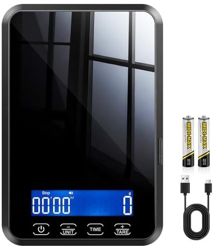 Kitchen Scale, 33 lb Food Scale for Baking & Cooking