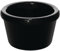 Ramequins lisses noirs en mélamine 63mm Kristallon 63(Ø)mm. 43ml. Noir. Lot de 12 pièces.