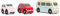Le Toy Van – Autos & Baustelle-Spielset mit Retro-Metro-Autos | Set mit 3 Autos | Für Mädchen & Jungen Fahrzeug-Rollenspiel für Kinder – Geeignet für Kinder ab 3 Jahren