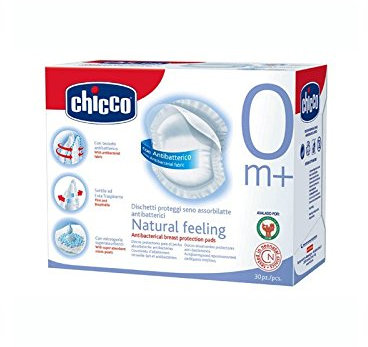 Chicco – Coppette assorbilatte Chicco 60 Uds