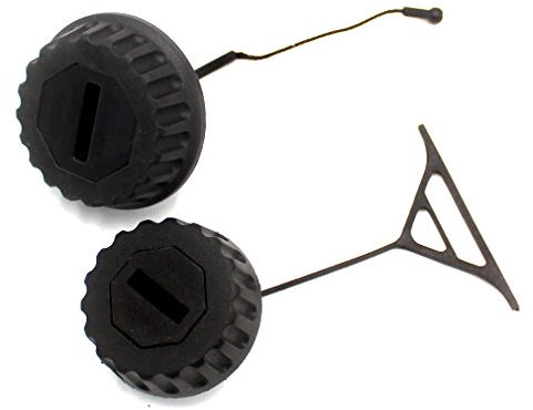 AISEN Tankdeckel Benzindeckel & Öl ÖLdeckel für STIHL 064 066 MS660 MS650 Motorsäge 0000 350 0509, 0000 350 0520