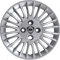 1 COPRICERCHIO COPPA RUOTA 14 YPSILON 06 IN POI FREGIO NERO NON ORIGINALE SINGOLO 9108