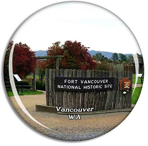 Vancouver Fort Washington USA Kühlschrankmagnet 3D Kristallglas Touristische Stadtreise City Souvenir Collection Geschenk Starker Kühlschrank Aufkleber