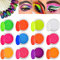 Kalolary 12 Boxes of Color Pigment - Neon, Rainbow and Gradient Powder - DIY Nail Decoration