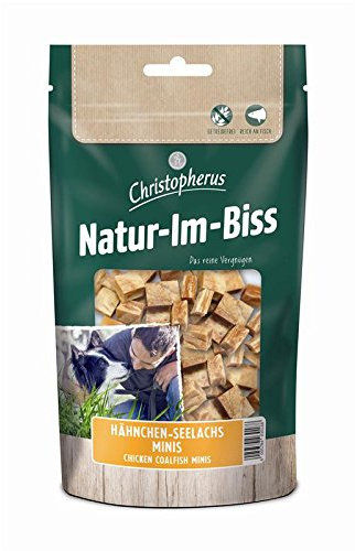 AL-KO-TE Christopherus Natur-Im-Biss Hähnchen-Seelachs Minis | 12x 70g