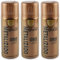 H HANSEL HOME Pintura Spray Oro Metalizado 400 Ml - Pack de 3 Unidades