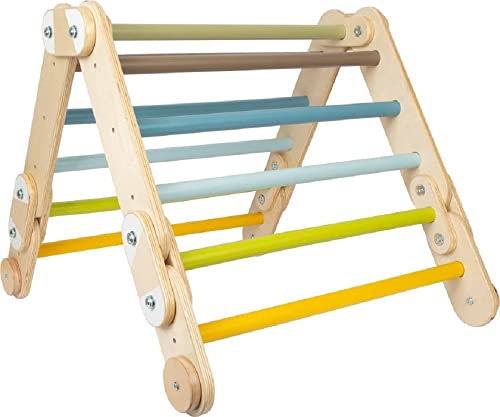 small foot Kletterdreieck Adventure aus Holz, Bewegungsspiel für Kinder, multifunktional, ab 2 Jahren, 12238