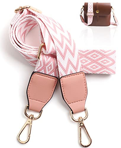 Verstellbarer Taschengurt Breite 3.8cm Bunter Schultergurt Tragegurt Längenverstellbarer 75-130cm für Damen Herren Mädchen DIY Zubehör für Tasche