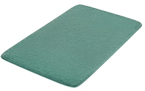 Kleine Wolke Badteppich Meadow, Farbe: Eucalyptus, Material: 100% Polyester, Größe: 80x140 cm