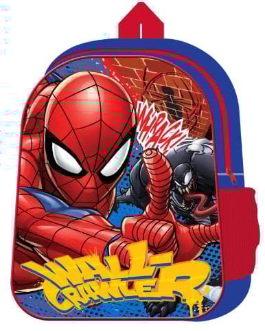 TDL Spiderman Wall Crawl Backpack School Bag For Kids Travel