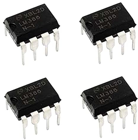 50x Electronic Components LM386N IC Audio Amplifier DIP8 Recorder Power Amplifier Speaker Low Input Voltage Regulator Set