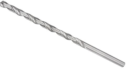 CoCud Brocas Helicoidales Extralarga, Diámetro de 12 mm, Longitud Total de 304 mm, Barrena Helicoidal de Acero de Alta Velocidad para Carpintería de Metal y Cobre