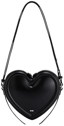 JW PEI Damen Arlene Herzförmige Umhängetaschen - Schwarz