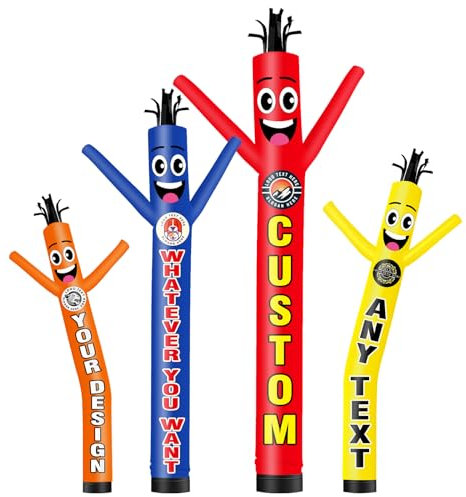 FSFLAG Tubo gonfiabile alto 3 m personalizzato da uomo ballerino wacky wave (diametro 30,5 cm) per decorazione esterna pubblicitaria personalizzazione commerciale (soffiatore non incluso)