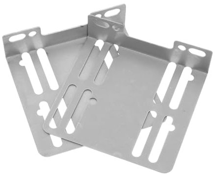 Angoily 2stücke Doppel-din-einbausatz Für Autoradios Federhalterung Aus Eisen Kopfteil-montagesatz Mit Armaturenbrettrahmen Karosseriehalterung Für Sichere Installation