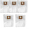 Entgoinggo Lot de 5 sacs d'aspirateur pour Karcher NT 48/1 NT 65/2 - Compatibles avec 6.904-285.0 NT70 NT75 NT80 Blanc