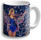 Taza TAYLOR - Mug cerámica 350ml - Regalo Original para amantes de la Música - mug café, té, desayuno - Apta para microondas y lavavajillas - Incluye caja (Taylor concierto 07)
