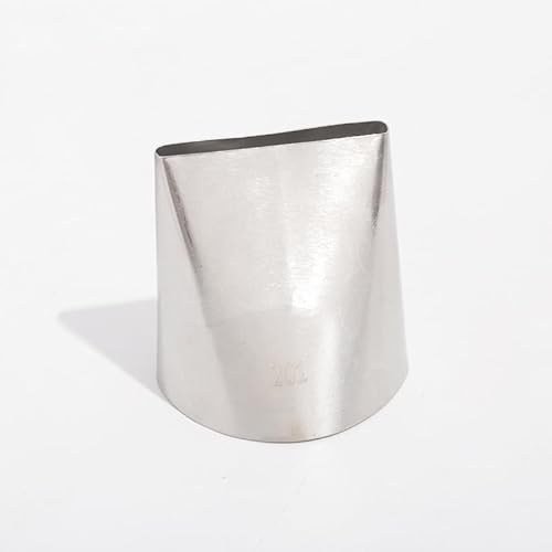 Silver Cake Icer Tips Large Decorating Icing Tips, Crumb Coat Piping Tips for Cake Decorating, Icing Piping Tip Baking Tools (#201)