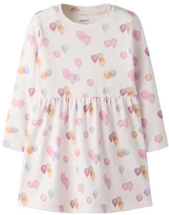 Name IT Mädchen Nmfdelilah Ls Dress Nmfdelilah Ls Dress (1er Pack)