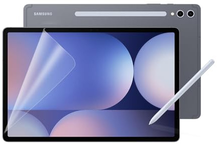 Lobwerk 2in1 Set Displayschutz für Samsung Galaxy Tab S10 Plus Galaxy Tab S9 FE+ Plus,Galaxy Tab S9 + Plus SM-X820/X826B X610/X616 X810/X816B/X818U 12.4 Zoll Zoll Folie Transparent Sicher