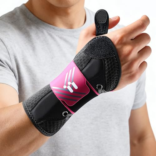 Fitomo Handgelenkstütze mit Abnehmbarer Schiene für KTS, Arbeit Schlafen