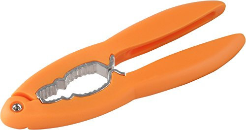 Fackelmann Nussknacker Soft aus Kunststoff, 16 cm aus Kunststoff in schwarz /orange