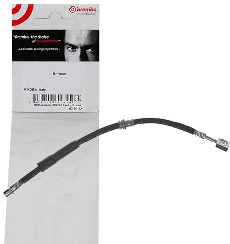 BREMBO Bremsschlauch T71015 Länge: 445mm, | Kompatibel mit: SAAB 9-5, 9-5 Kombi