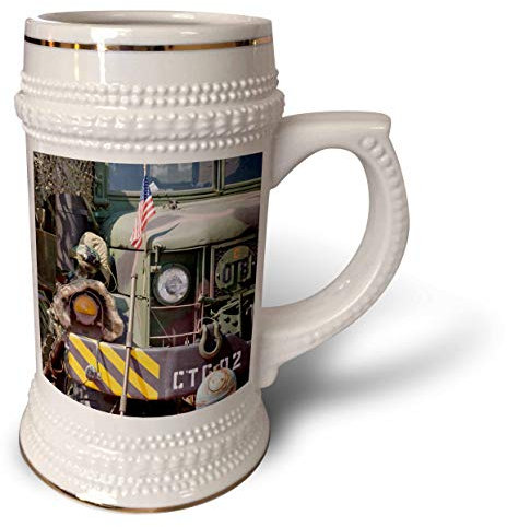 3dRose WA, Arlington Fly-in, World War II plane-US48 WSU1371-William Sutton Mug, 18oz, 22oz Stein, White