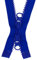 FIM 2 Wege Reißverschluss Plastik Zähne Nr.5 mittelgrob Teilbar Zweiwege Farbe: 11 - Royalblau(223), 50cm lang