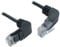 kenable Cat5e Copper RJ45 Right Angle to Right Angle Plug Ethernet Network Cable 1m [1 metres]