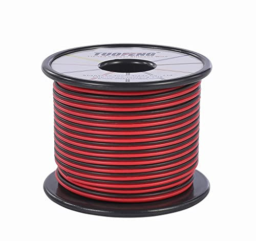 Tuofeng Fil électrique en cuivre 8AWG avec gaine en silicone flexible résistant aux températures élevées Calibre 8