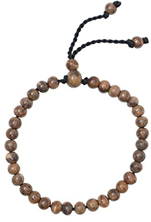 thetasbih Oud klein 6 mm Adlerholz tasbih, Armband Holzperlen 33-bead verstellbar